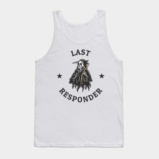 Last Responder - Cool Skeleton Tank Top